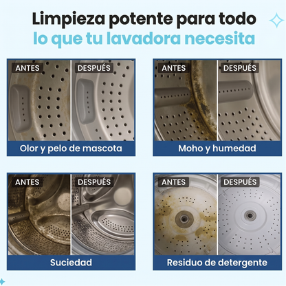 FreshBuddy™ Limpiador para Lavadoras